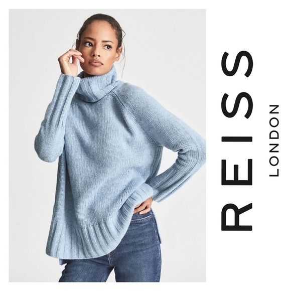 Reiss Sweaters - New! REISS London “Stevie” Wool Cashmere Blend Relaxed Sweater